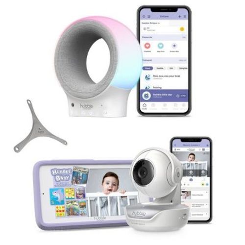 Hubble Connected Nursery Pal Deluxe & Eclipse Digital Monitor Bundle