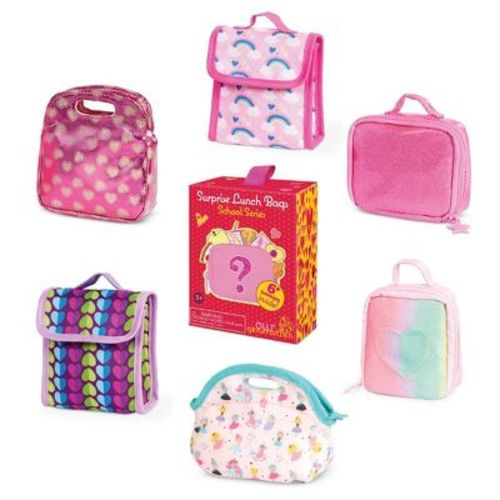 Our Generation Surprise Lunch Bags School Series – 1 of 6 Collectible Bags Accessories for 18'' Dolls