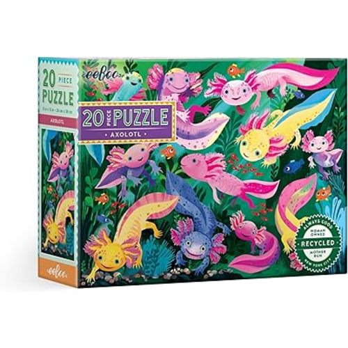 EEBOO Axolotl 20 Piece Puzzle, 1 EA