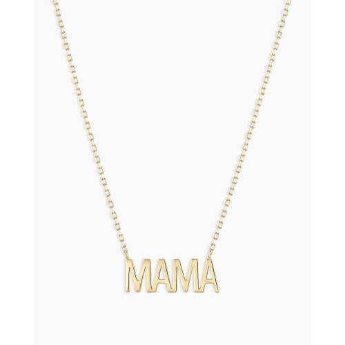 14k Gold Mama Necklace