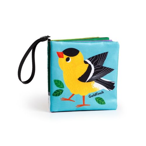 Baby Birder Crinkle Fabric Stroller Book - By Mudpuppy (bath Book)