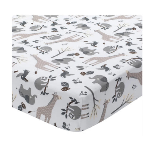 Lambs & Ivy Baby Jungle Sheet – Bambi Baby