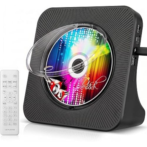 Gueray Portable CD Player with Bluetooth, CD Player with Speaker for Home