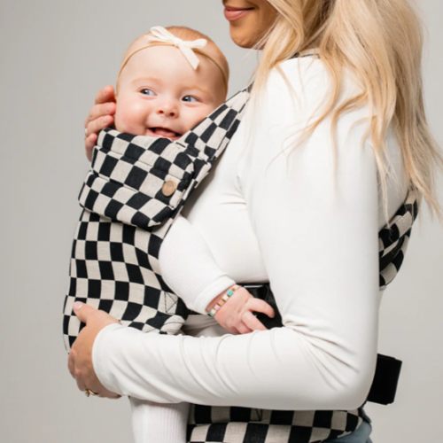 The Monarch Carrier - Ebony Check – Mabē