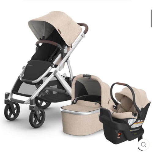 UPPAbaby Vista V3 Stroller + Aria Travel System | Modern Nursery™