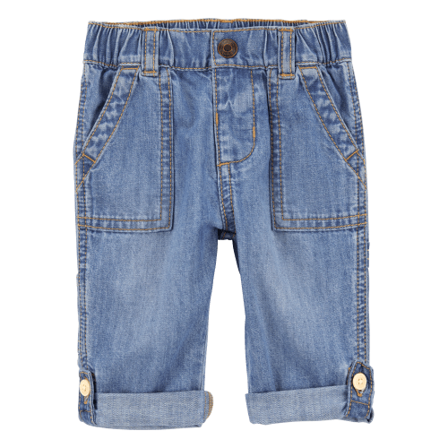 Baby Roll-Up Cuff Jeans - OshKosh | Carter's