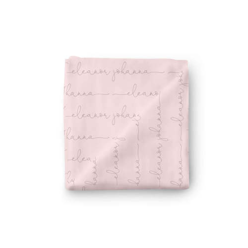 Personalized Baby Name Swaddle Blanket | Caden Lane