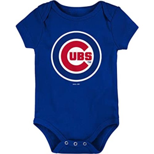 Genuine Stuff MLB Newborn & Infants 0-24 Months Primary Logo Onesie Bodysuit Romper