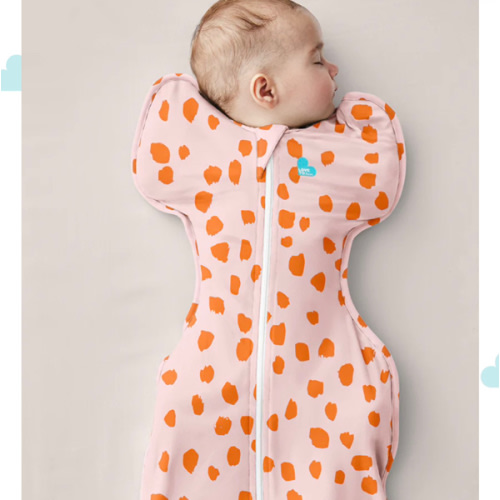 Swaddle Up™ 1.0 TOG Cotton Light Pink Jumbo Animal