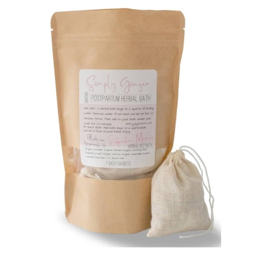 PostPartum Bath Tea Bags, Organic Herbs ll 7 Tea Sachets ll Sitz Bath ll Post Partum ll Herbal Bath ll Gifts For New Moms ll Soothing Herbal Sitz Bath ll Baby Shower Gifts