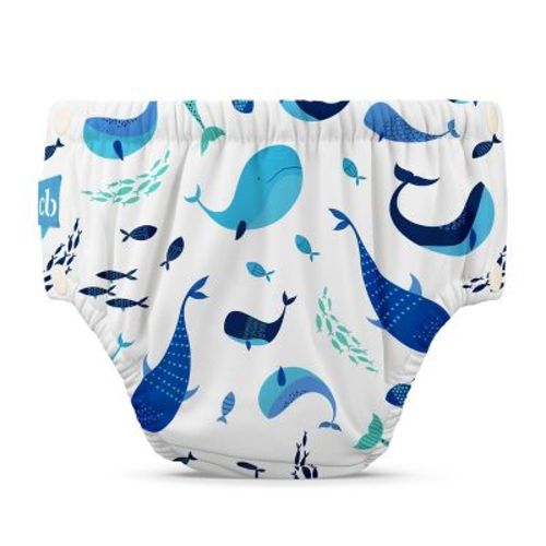 Charlie Banana Reusable Swim Diaper Snaps - S - Seally