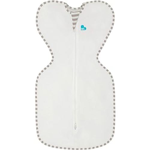 Love To Dream Swaddle UP, Organic, Cream, Small, 7-13 lbs., Dramatically better sleep, Allow baby to sleep in their preferred arms up position for self-soothing, snug fit calms startle reflex
