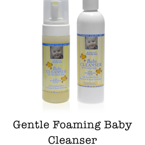 Gentle Foaming Baby Cleanser – Super Salve Co.