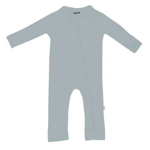Zippered Romper in Glacier
