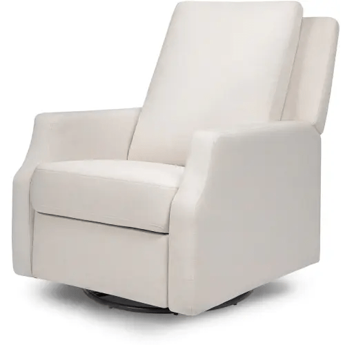 Namesake Crewe Swivel Glider Recliner - Performance Cream Eco-Weave – Albee Baby