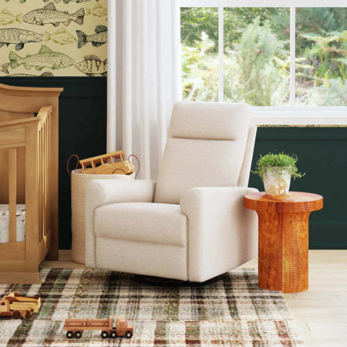 DaVinci Erin Recliner and Swivel Glider – Beach Color