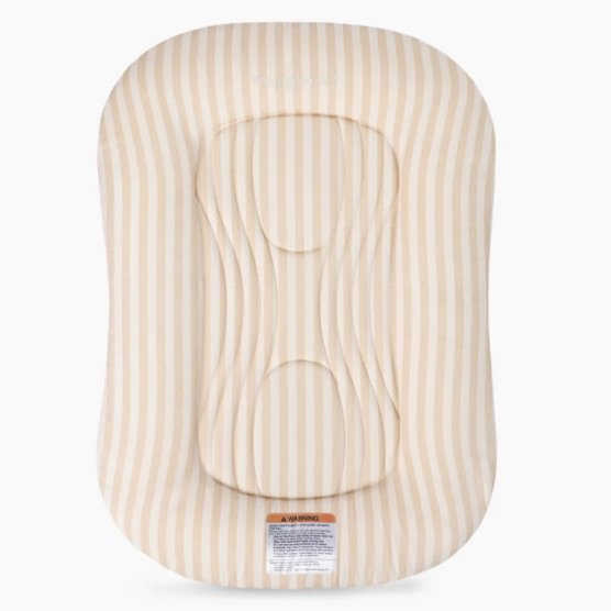 Infant Lounger Wave | Oat Stripe