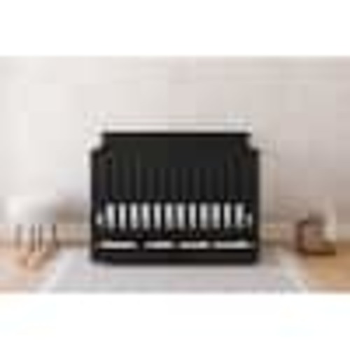 Graco Tristan Black 5-in-1 Convertible Crib with Drawer 04589-40B