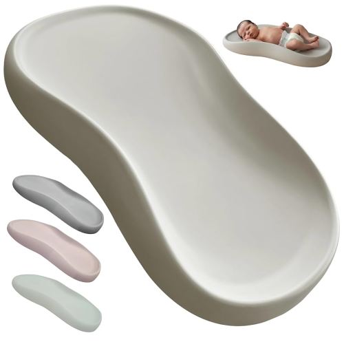 Deluxe Waterproof Baby Changing Pad with Safety Features, Easy-to-Clean Surface, and Multiple Color Options for a Stylish Nursery - Beige