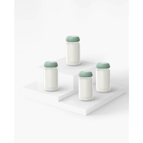 Natural Baby Bottle Compatible with Momcozy Cooler, 4PCS