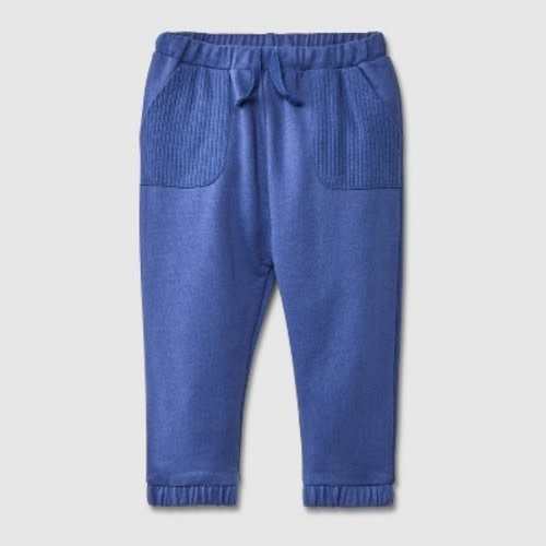Baby Boys' Knit Jogger Pants - Cat & Jack™ Navy Blue 3-6M