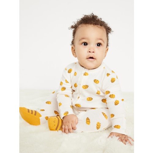 2-Way-Zip Sleep & Play Footed One-Piece for Baby