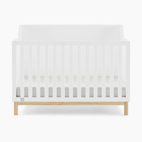 Delta Children babyGap Oxford 6-in-1 Convertible Crib - Bianca White/Natural