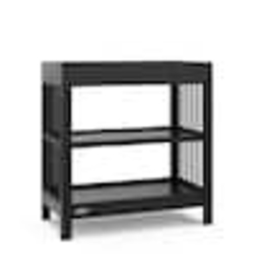 Graco Teddi Black Changing Table with Water-Resistant Changing Pad 00524-210B