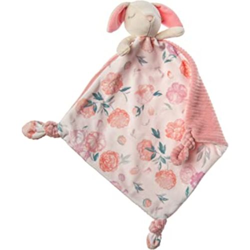 Mary Meyer Little Knottie Lovey Security Blanket, 10 x 10-Inches, Bunny