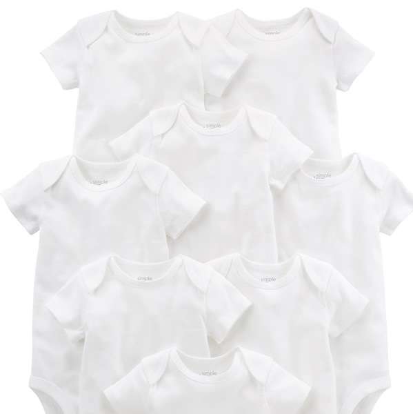 Simple Joys by Carter Short Sleeve Bodysuit