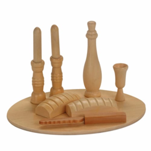 Natural Shabbat Wooden Play Set | Great Pricing at Benny's