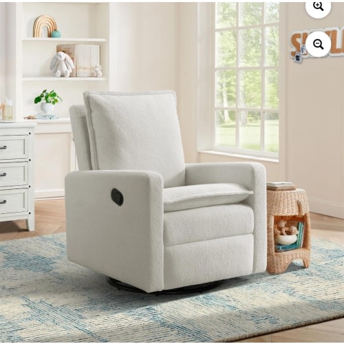 Soho Baby Coventry Sillón Reclinable Bucle Blanco