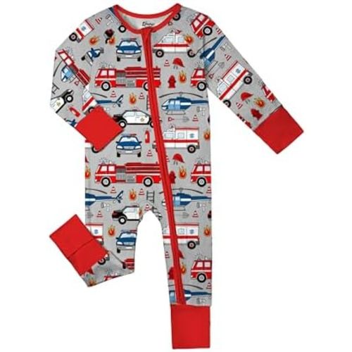 Weiwei Bamboo Viscose Baby Pajamas Boys Girls, 2-Way Zipper Romper, YKK, Preemie & Newborn Sleepers 0-24 Months