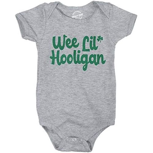 Creeper Wee Lil Hooligan T Shirt Funny Saint Patricks Day Baby Gift St Patty Tee