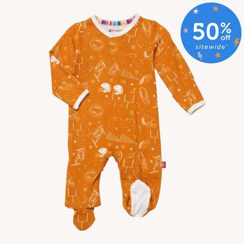 orange game day modal magnetic parent favorite footie – Magnetic Me