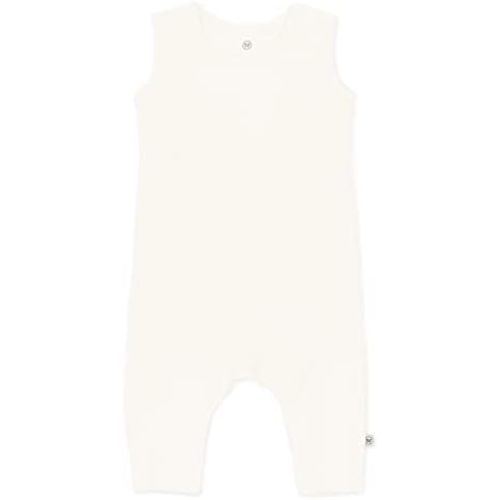 HonestBaby Organic Cotton Chunky Rib Sleeveless Romper (Legacy)