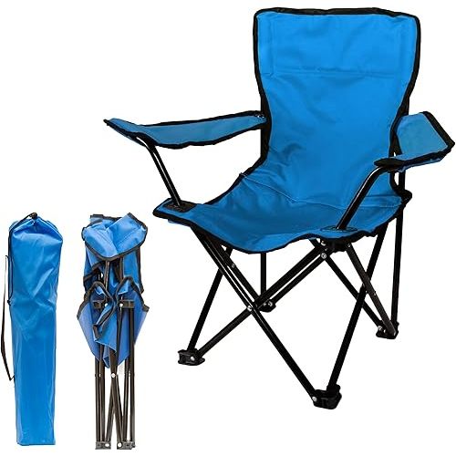 Pacific Play Tents Sapphire Blue Kids Super Folding Chair (56132)
