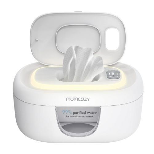 Momcozy Baby Wipe Warmer, Innovative Spring Design, Large Capacity Wipes Dispenser for 60-80pcs, Fast & Even Heating, 4 Modes of Temperature Heating Control, Diaper Wipe Warmer with Night Light, Grey for sale | North Las Vegas, NV | Nellis Auction
