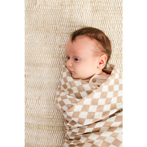 Child of God Checker Swaddle Blanket – OUR HOUSE ABOVE