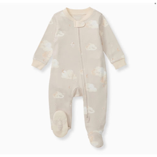 Good Night Sky Organic Cotton Sleep & Play - Limestone – Burt's Bees Baby