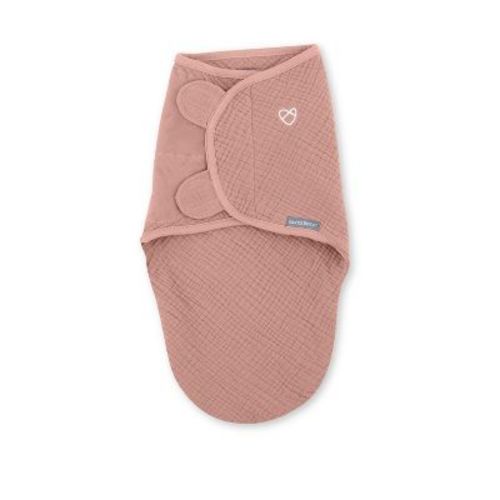 SwaddleMe by Ingenuity Original Muslin Baby Swaddle 0-3 Months - Cream