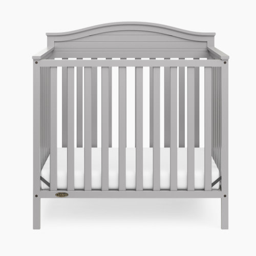 Graco Stella 4-in-1 Convertible Mini Crib - Pebble Gray | Babylist Shop