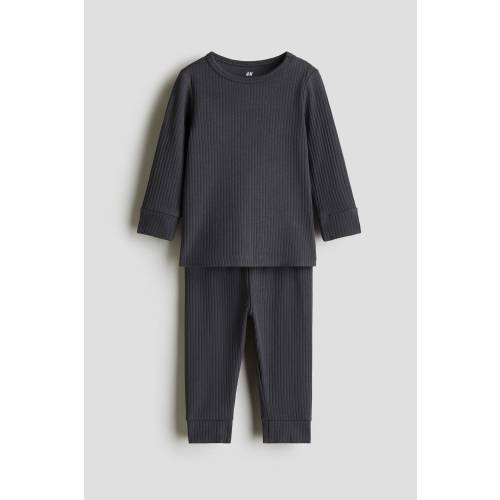RIBBED COTTON SET