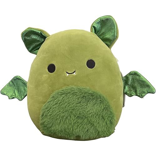 Squishmallow 8" Rosemary The Bat - Officially Licensed Kellytoy Plush - Collectible Soft & Squishy Halloween Stuffed Animal Toy - Add to The Squad - Gift for Kids, Girls & Boys - 8 Inch