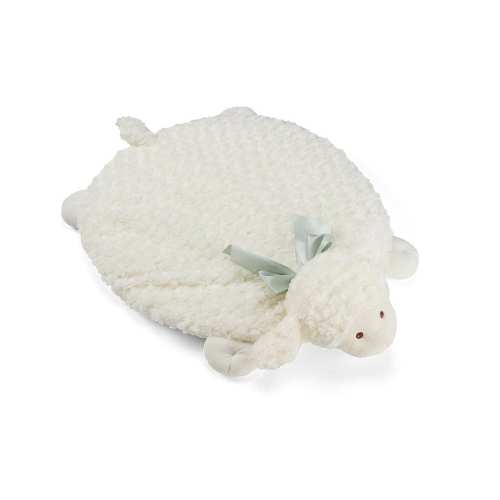 Edgehill Collection Baby Lamb Plush Tummy Time Cushion