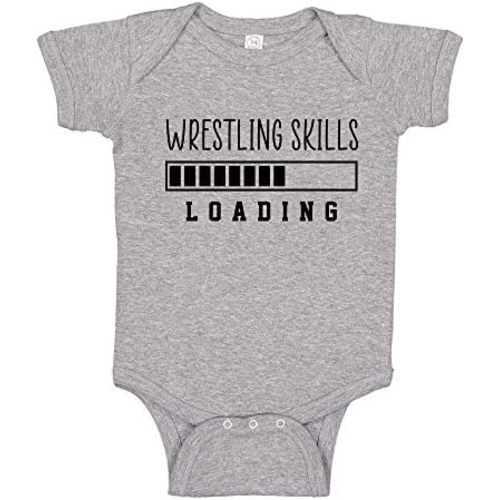 Wrestling Skills Loading Baby Bodysuit One Piece or Toddler T-Shirt Wrestler Infant Apparel