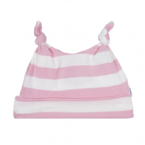 Essentials Print Double Knot Hat in Lotus Stripe - Hats