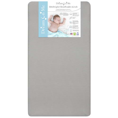 Dream on Me Starbright Breathable Foam Crib & Toddler Mattress