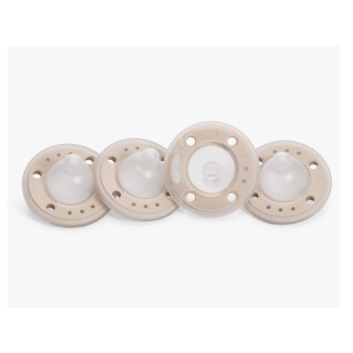 Ninni Pacifier- SOatmeal 4 Pack Pacifier Like a Breast – Ninni Co