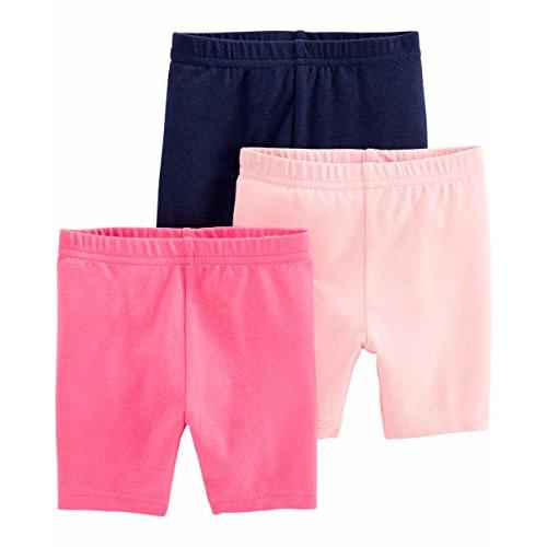 Simple Joys by Carter's Babies, Toddlers, and Girls' Bike Shorts, Pack of 3